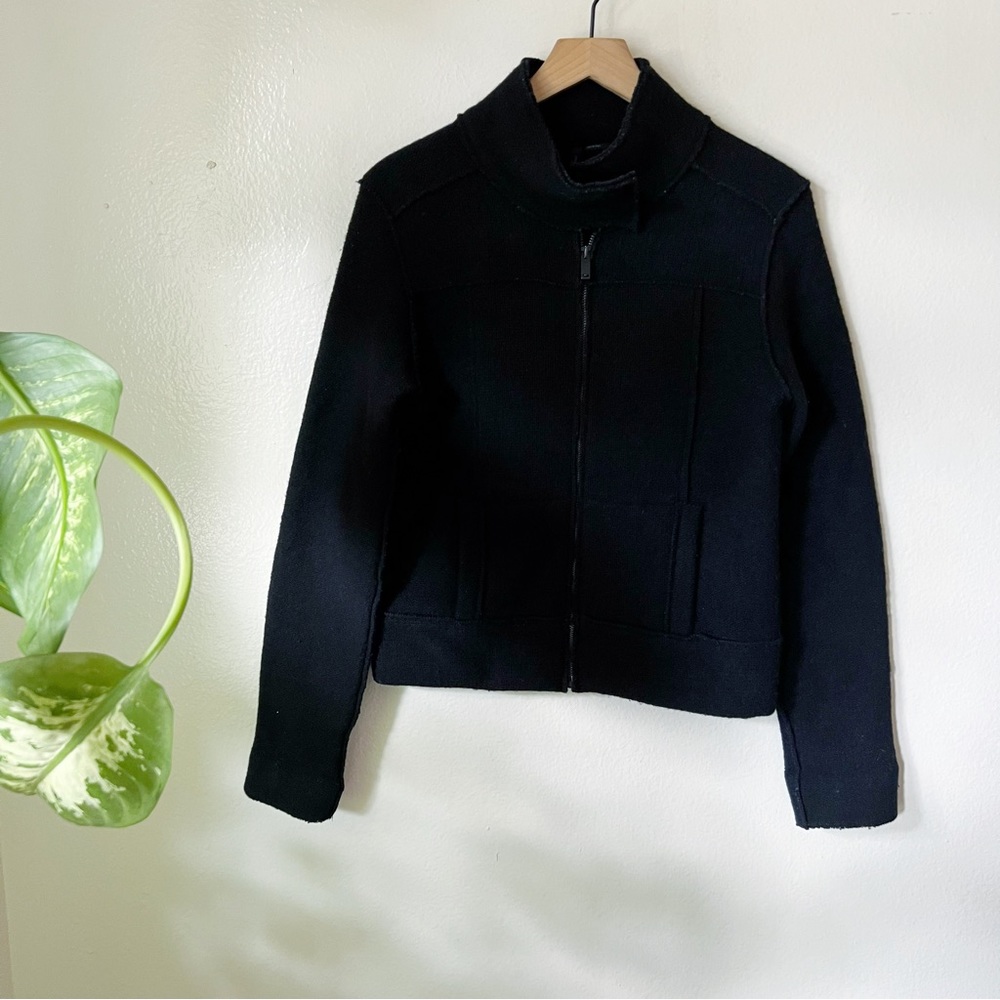 Benetton | Zip Up Wool Jacket